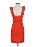 Tibi 100% Silk Orange Cocktail Dress Size 2 - photo 2