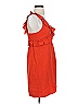 Tibi 100% Silk Orange Cocktail Dress Size 2 - photo 4