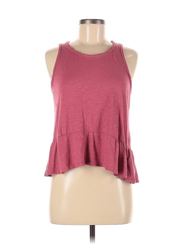 GAP Pre-owned Tank Top Pink Halter Neckline Tops