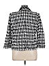 Catherine Malandrino Houndstooth Gray Black Blazer Size XL - photo 2