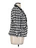 Catherine Malandrino Houndstooth Gray Black Blazer Size XL - photo 4
