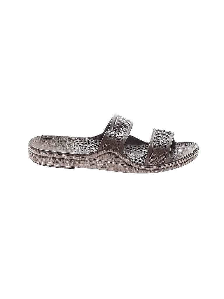 Pre-owned Assorted Brands Sandals In Brown