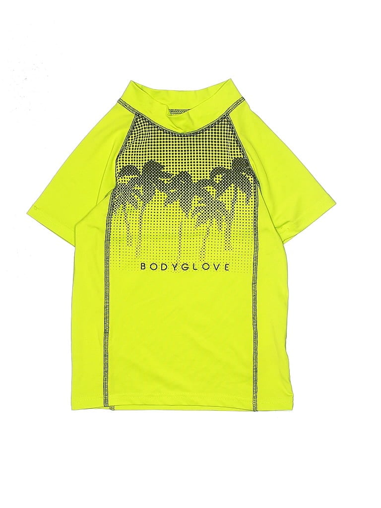 BODY GLOVE Pre-owned Kids' Short Sleeve T-shirt In Yellow