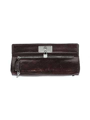 BCBGirls Leather Clutch (view 1)