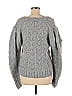 St. Roche Gray Wool Cardigan Size M - photo 2