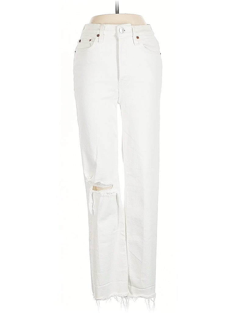 Click to view more detailed imagery on our partner's website Pre-owned Re/done Jeans In White