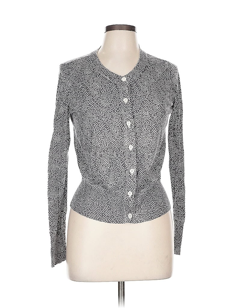 Pre-owned Banana Republic Factory Store Cardigan Sweater In Gray