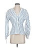 Jason Wu Blue 3/4 Sleeve Blouse Size 2 - photo 1