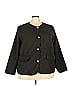 Unbranded 100% Polyester Tweed Green Blazer Size 4X - photo 1