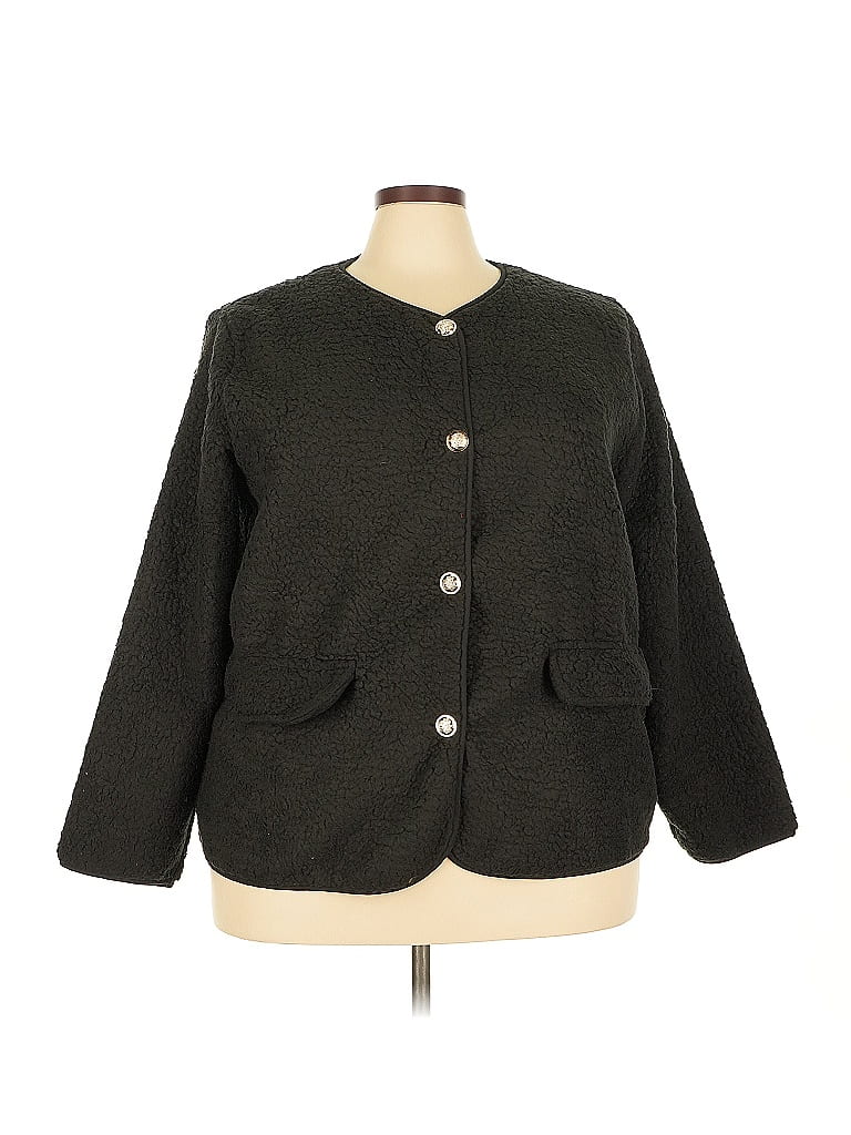 Pre-owned Unbranded Blazer Jacket In Green