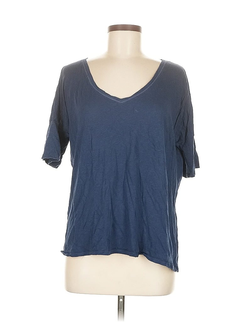 Click to view more detailed imagery on our partner's website Pre-owned Michael Stars Short Sleeve T-shirt In Blue