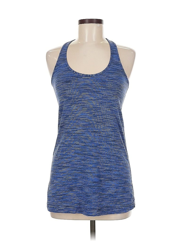 Pre-owned Lululemon Athletica Active Tank Top In Blue
