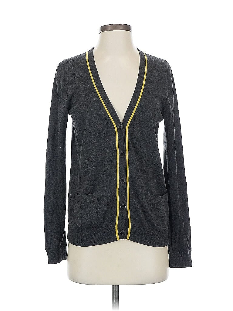 Pre-owned Gap Cardigan Sweater In Gray