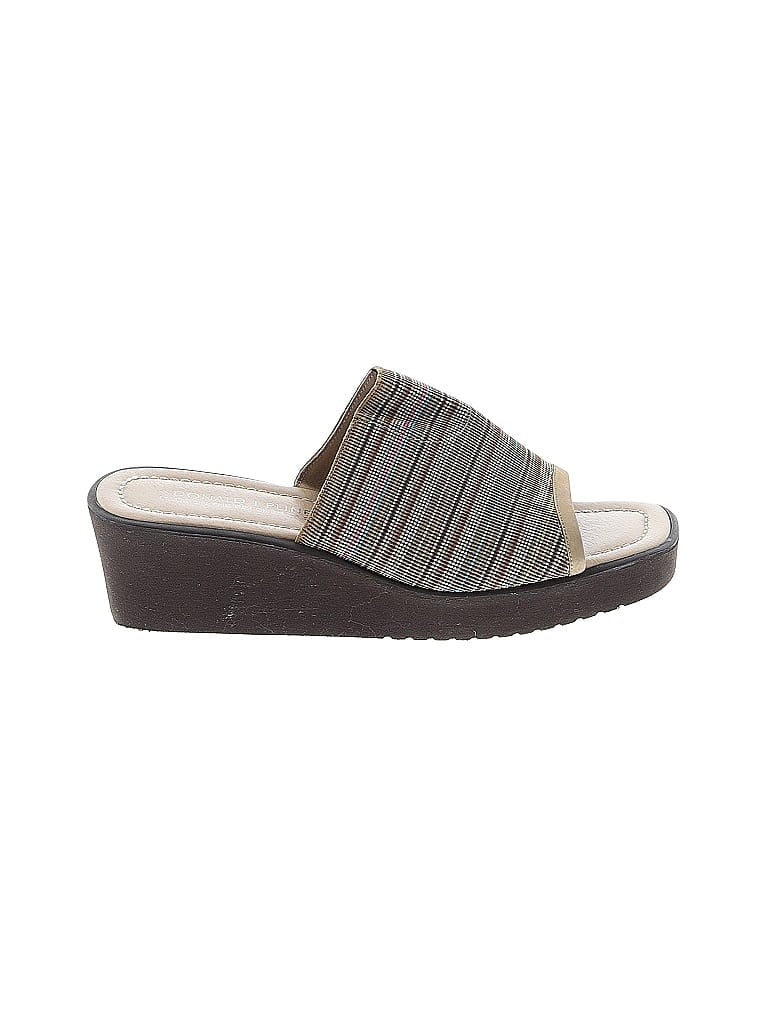 Pre-owned Donald J Pliner Wedges In Brown