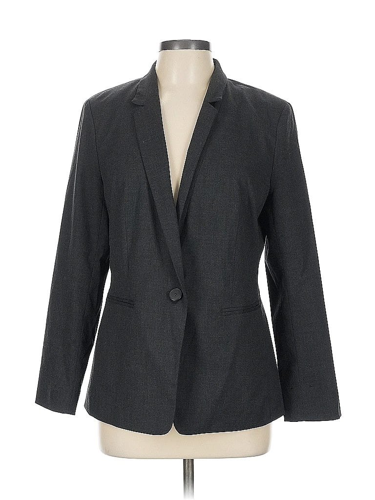 Pre-owned Banana Republic Factory Store Blazer Jacket In Gray