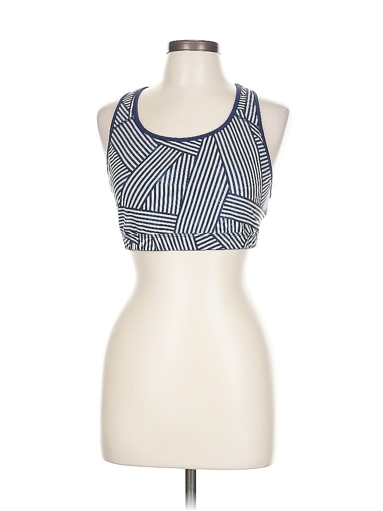 Pre-owned Active By Old Navy Tank Top Blue Halter Neckline Tops