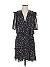 Veronica Beard 100% Polyester Paisley Blue Cocktail Dress Size 8 - photo 1