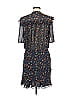 Veronica Beard 100% Polyester Paisley Blue Cocktail Dress Size 8 - photo 2
