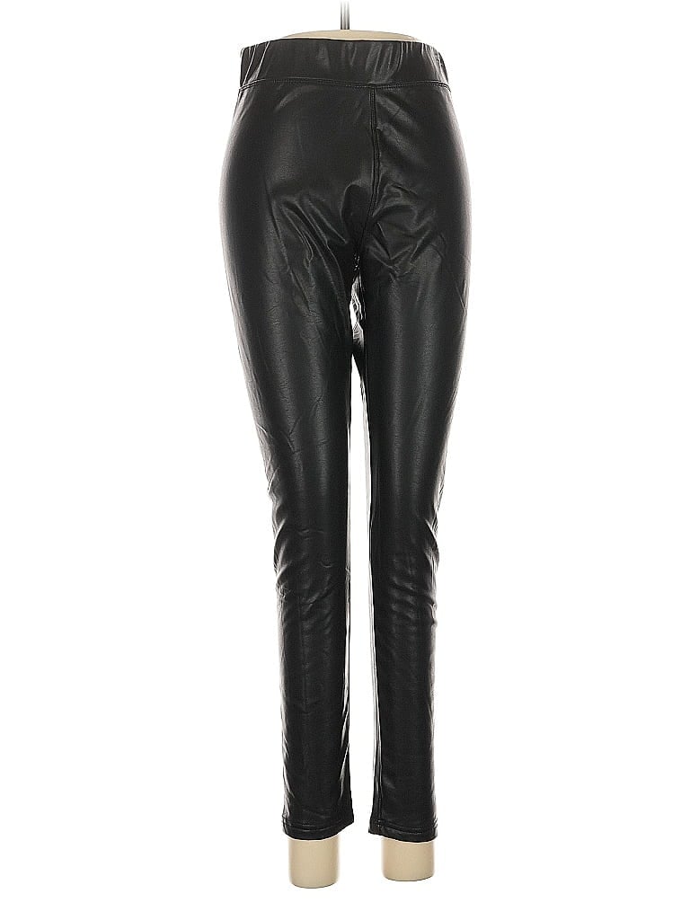 Pre-owned Ci Sono Leggings In Black