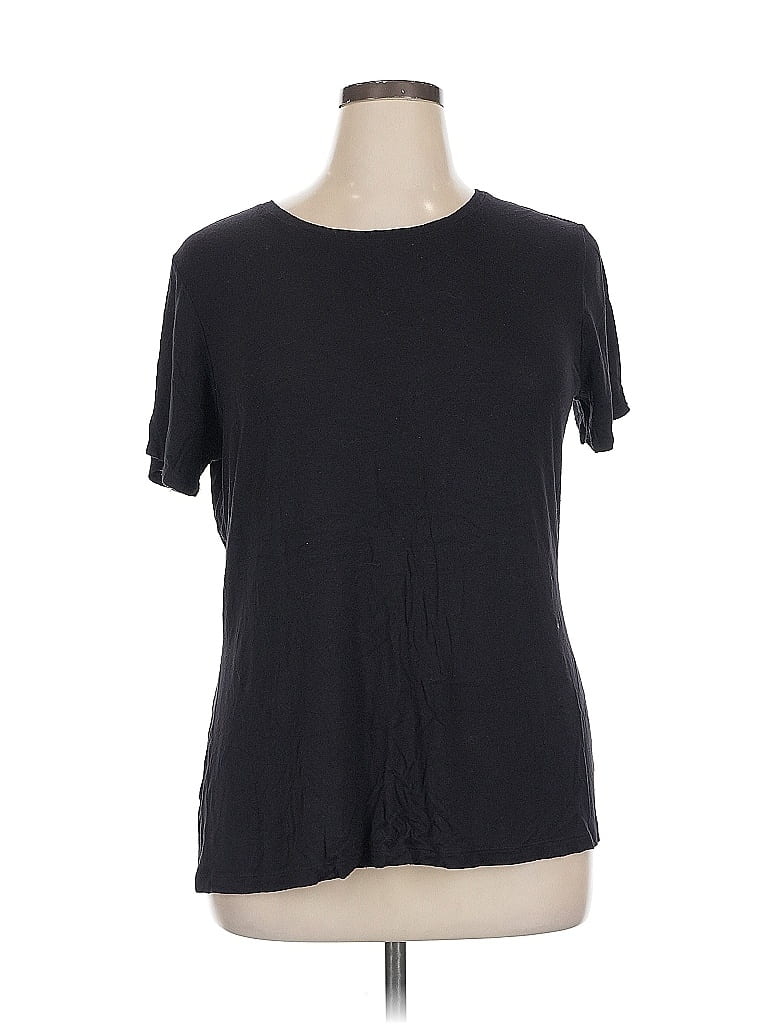 Pre-owned Apt. 9 Short Sleeve T-shirt In Black