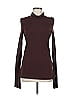 Joseph 100% Viscose Burgundy Long Sleeve Turtleneck Size M - photo 1