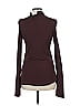 Joseph 100% Viscose Burgundy Long Sleeve Turtleneck Size M - photo 2