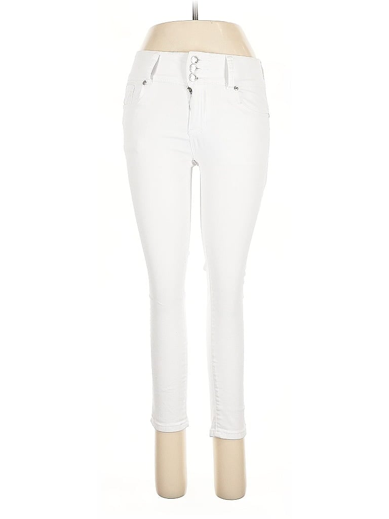 Pre-owned Bamboo Jeans In White