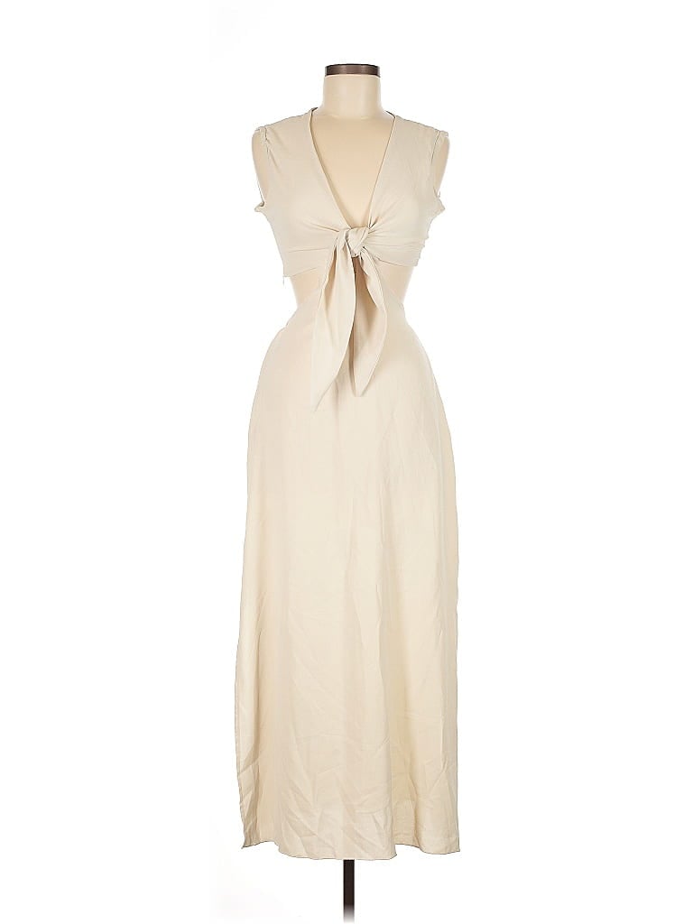 Pre-owned Unbranded Jumpsuit In White