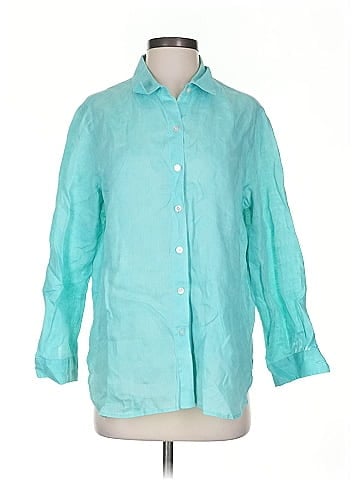 J.Jill 3/4 Sleeve Button-Down Shirt (view 1)