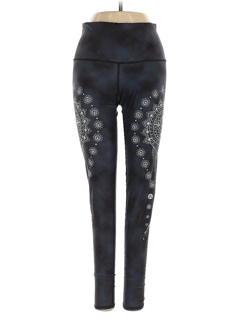 Pre-owned Assorted Brands Leggings In Gray