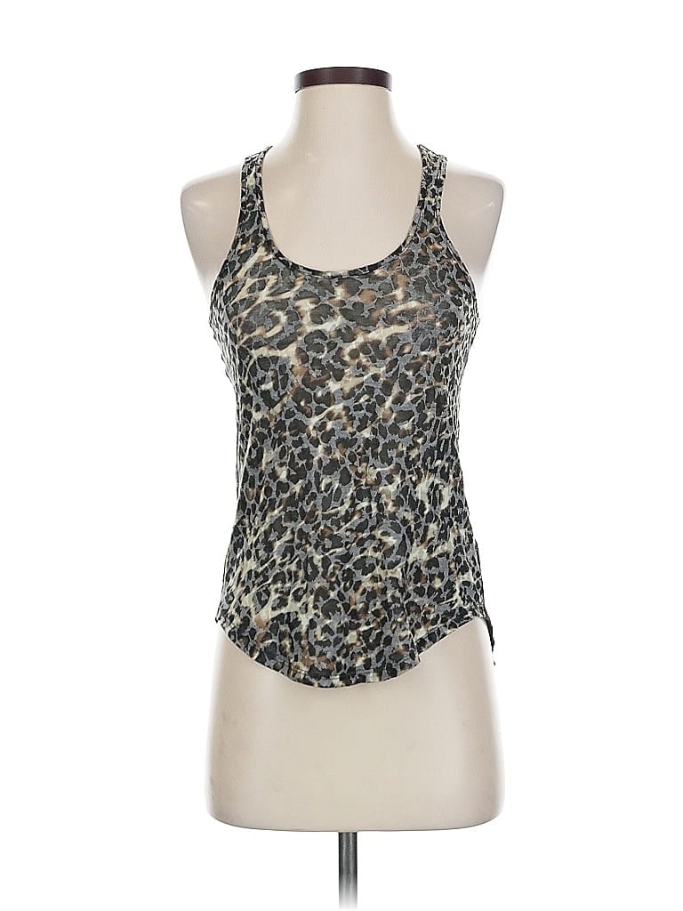 Pre-owned Express Tank Top Gray Halter Neckline Tops