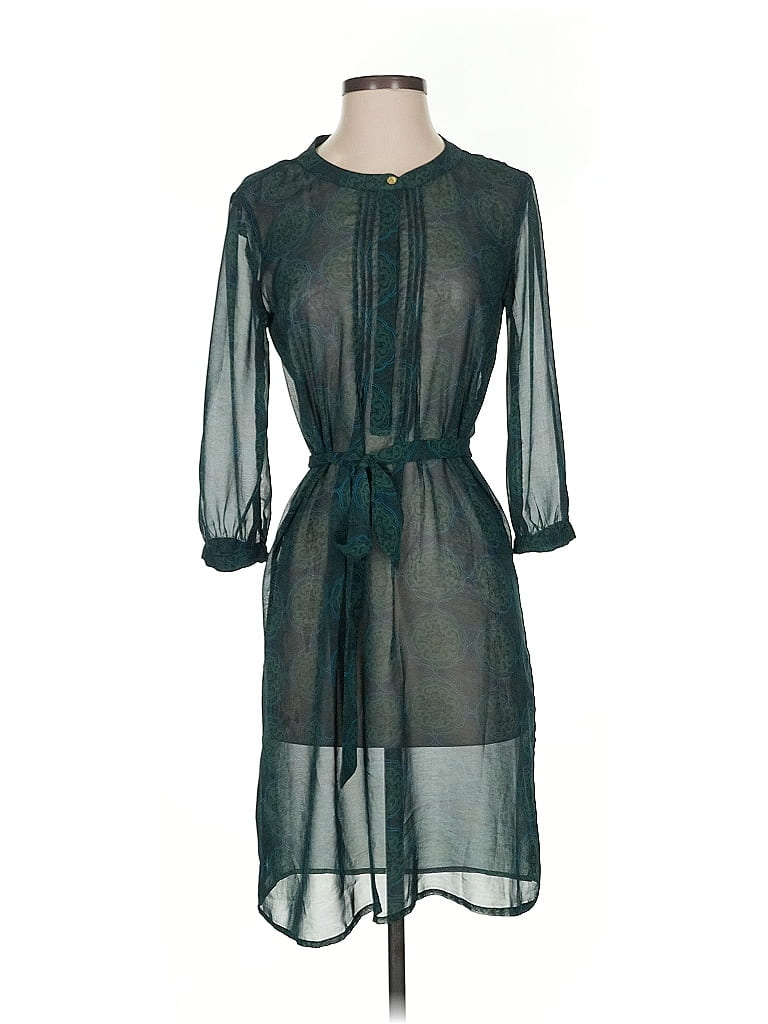 Pre-owned Banana Republic Factory Store Casual Dress In Blue