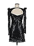 DUNDAS 100% Polyester Black Cocktail Dress Size EU (IT) 36 / US 0 - photo 1