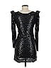 DUNDAS 100% Polyester Black Cocktail Dress Size EU (IT) 36 / US 0 - photo 2