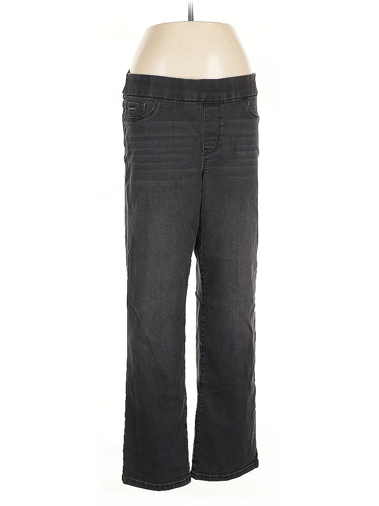 Pre-owned Nine West Casual Pants In Gray