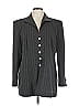 Escada by Margaretha Ley Gray Wool Blazer Size EU 44 / US 14 - photo 1