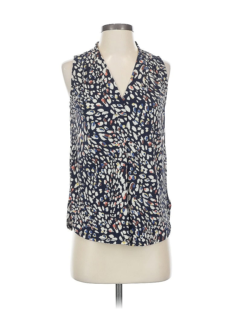 Pre-owned Beacon Sleeveless Blouse In Blue