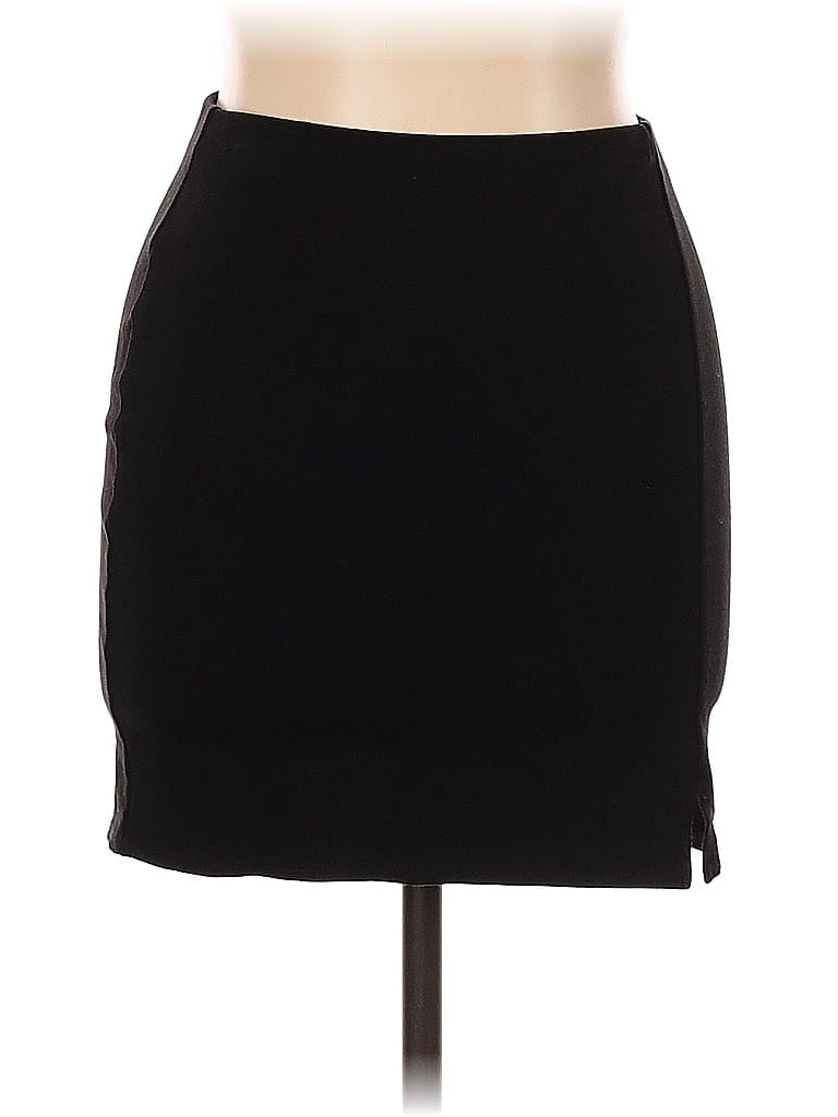 Pre-owned La Clef Casual Skirt In Black