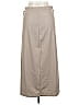 Enza Costa 100% Polyester Solid Tan Formal Skirt Size Lg (3) - photo 2