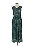 SJS Tropical Green Casual Dress Size L - photo 1