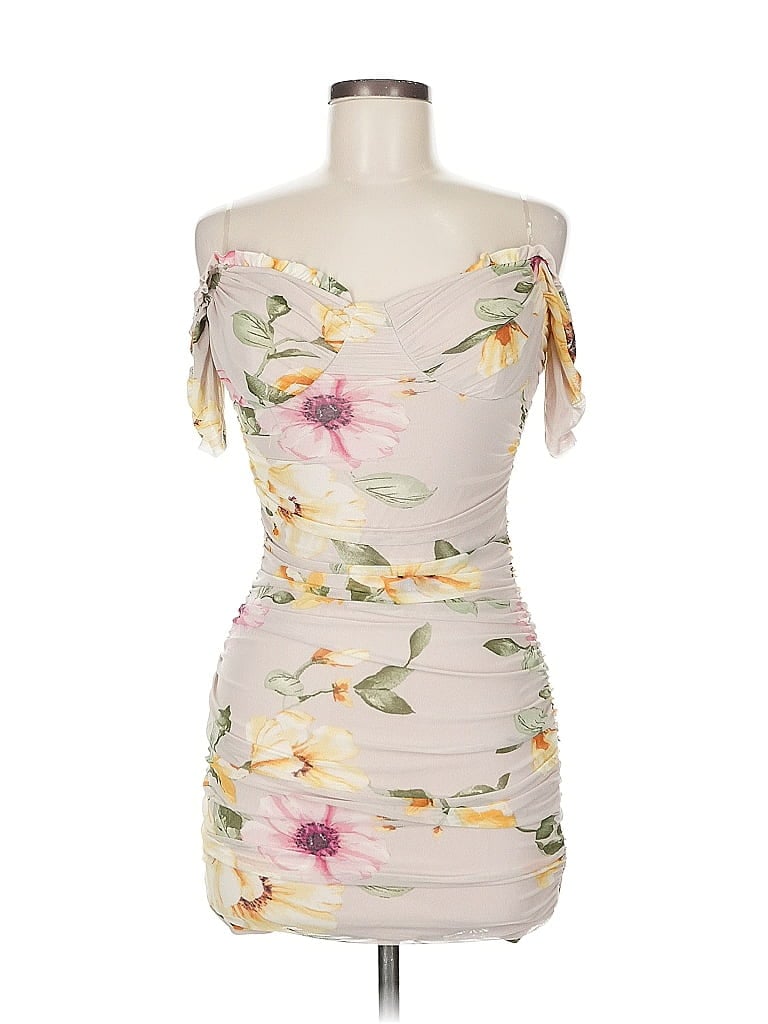 Pre-owned Privy Cocktail Dress In White