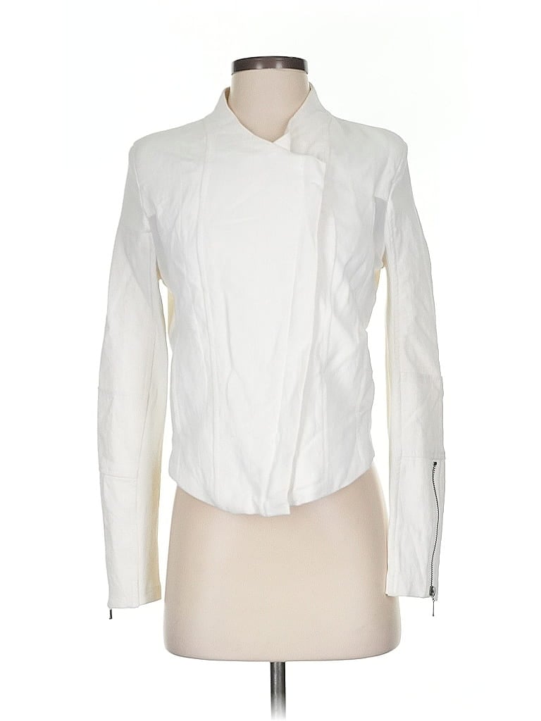 Pre-owned Blanknyc Blank Nyc Jacket In White