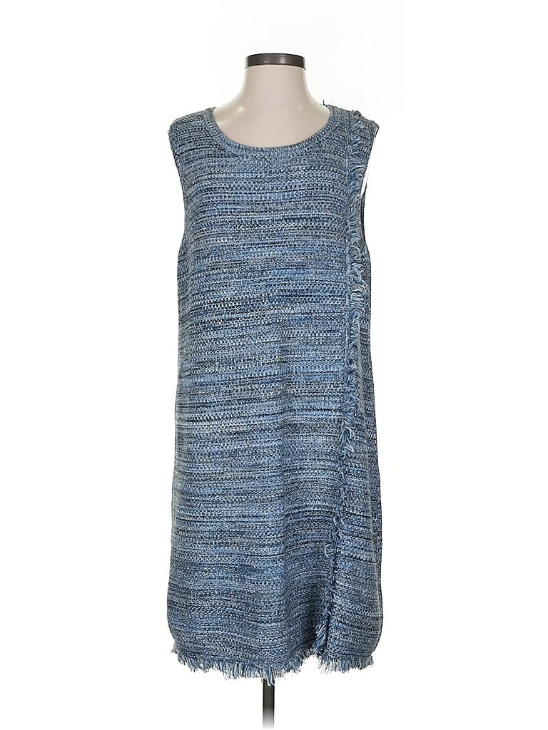 Pre-owned Holding Horses Casual Dress In Blue