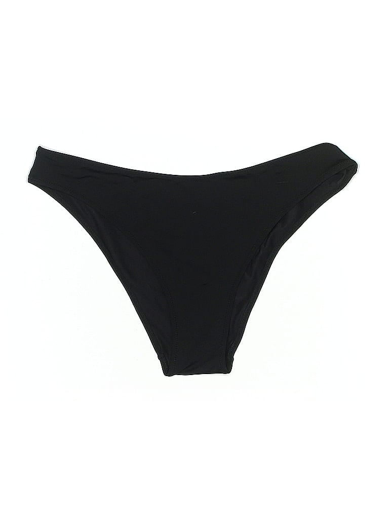 Pre-owned H&m Swimsuit Bottoms In Black
