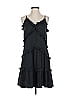 Rebecca Minkoff 100% Polyester Black Casual Dress Size XXS - photo 1