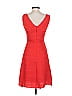 MARCHESA notte 100% Polyester Red Cocktail Dress Size 2 - photo 2