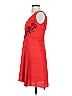 MARCHESA notte 100% Polyester Red Cocktail Dress Size 2 - photo 5