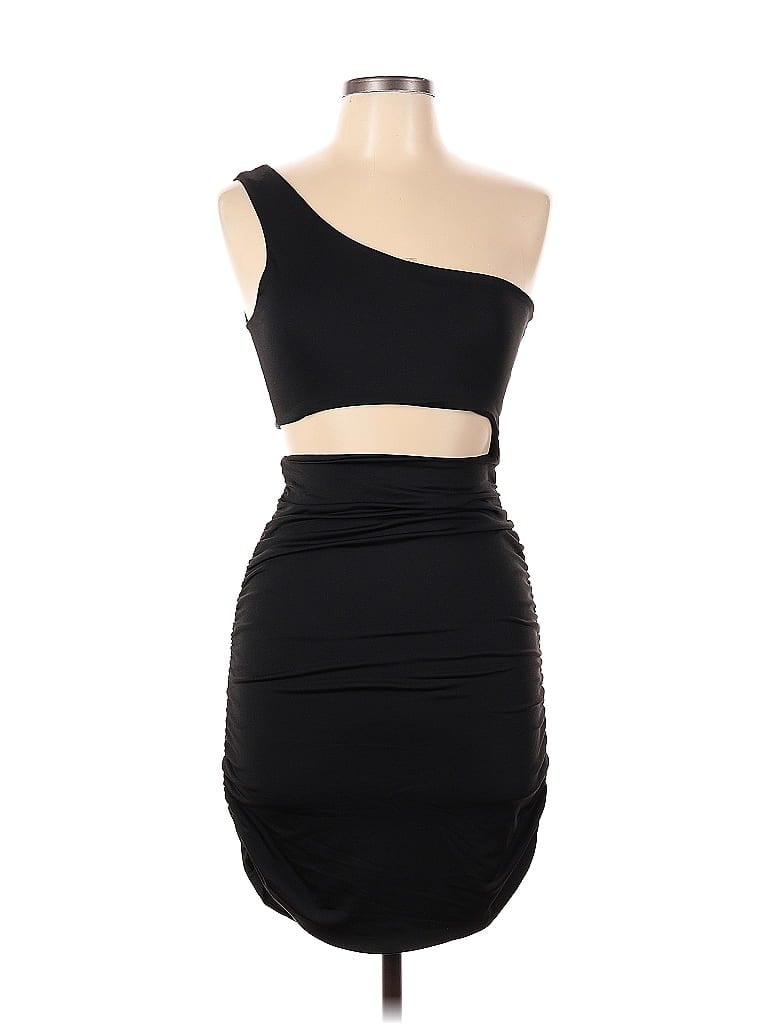 Pre-owned Shein Cocktail Dress In Black