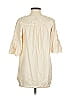 Sundance 100% Rayon Ivory 3/4 Sleeve Blouse Size XS - photo 2