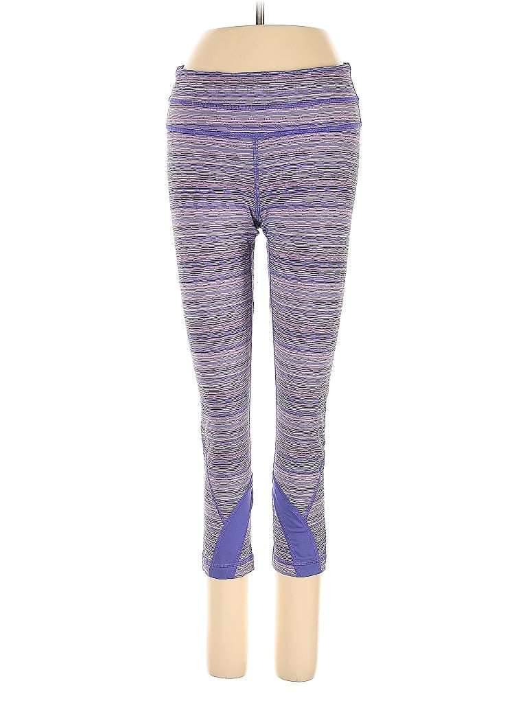 Pre-owned Lululemon Athletica Leggings In Purple
